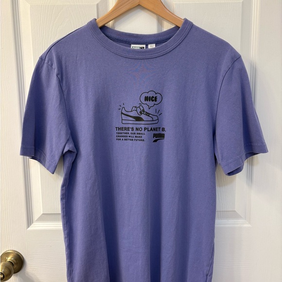 Puma Lavender Crewneck Tee - Picture 1 of 3